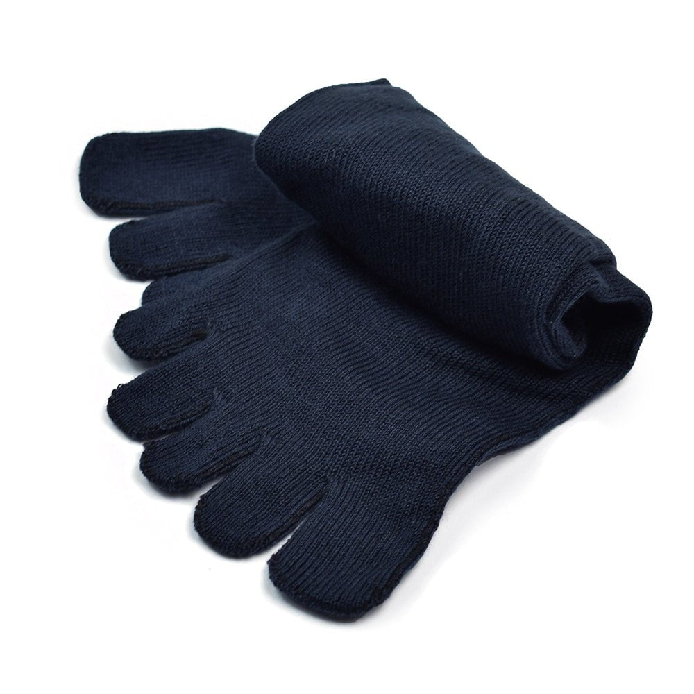 Minfot Tåstrumpor Bomull Marin 1-pack