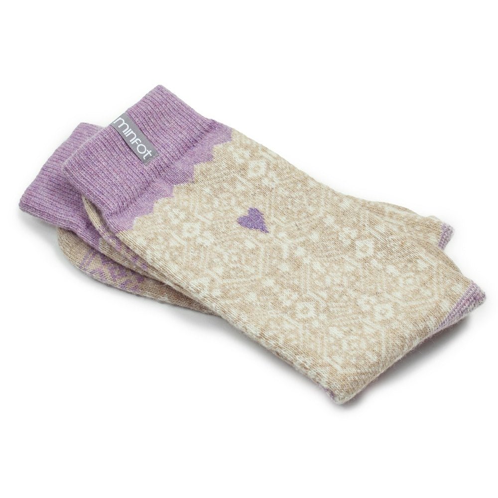 Minfot Wool Socks Kärlek 2-Pack