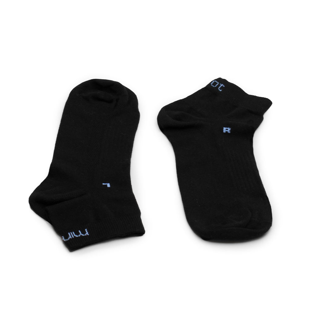 Minfot Running Socks Thin Lyocell 5-pack Black
