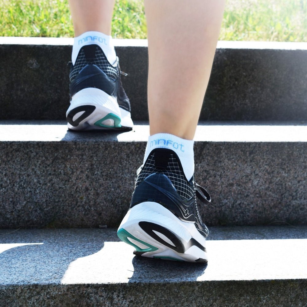 Minfot Running Socks Thin Lyocell 1-pack White