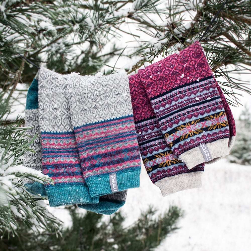 Minfot Wool Socks Cosy 2-Pack