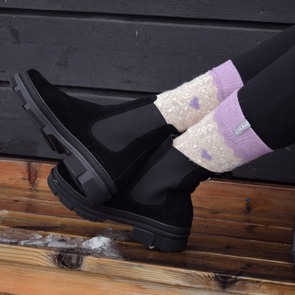 Minfot Wool Socks Kärlek 2-Pack