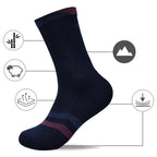 Minfot Hiking Socks Bamboo Merino Wool Tarfala 1-pack