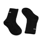 Minfot Hiking Socks Bamboo Merino wool Black 1-Pack