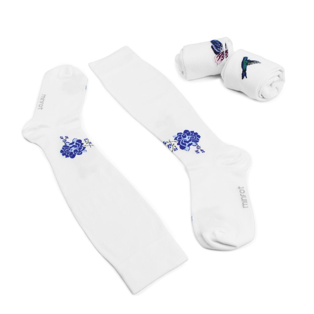 Minfot Flawless Compression Socks Eco Cotton Colibri 3-Pack
