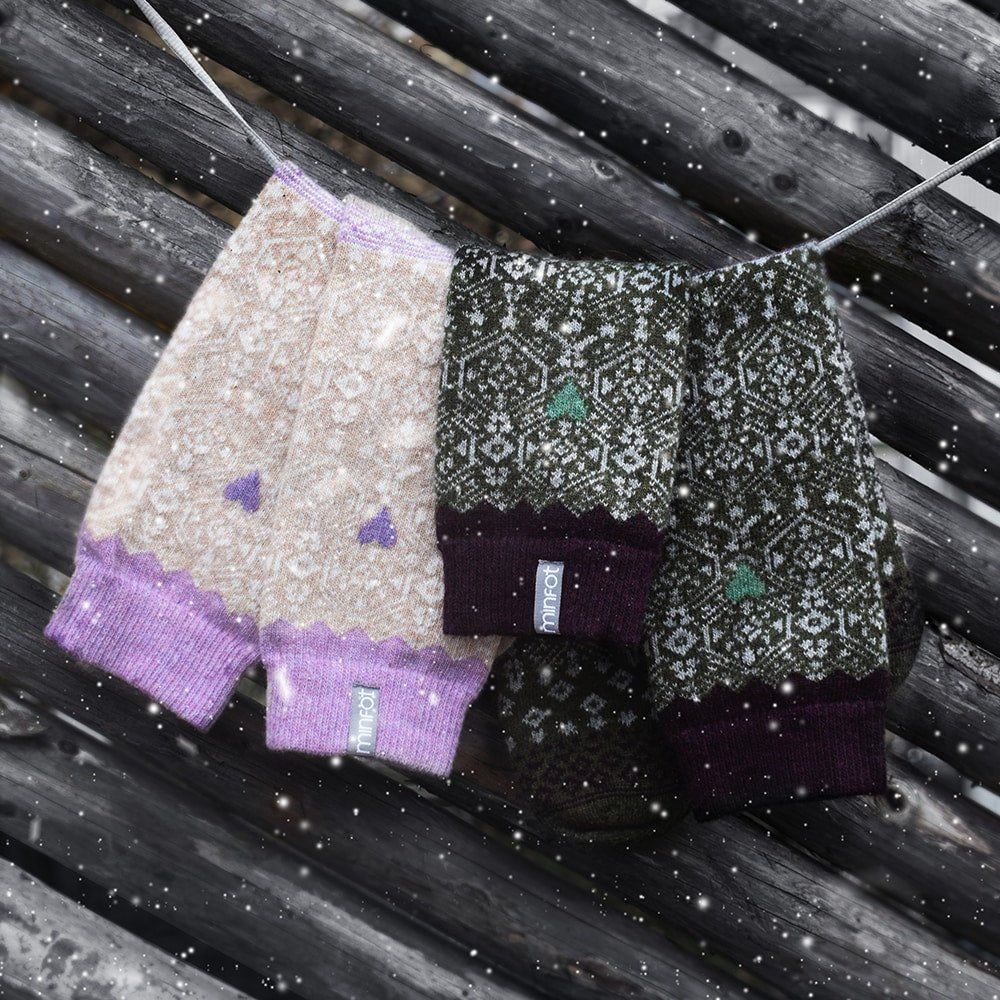Minfot Wool Socks Kärlek 2-Pack