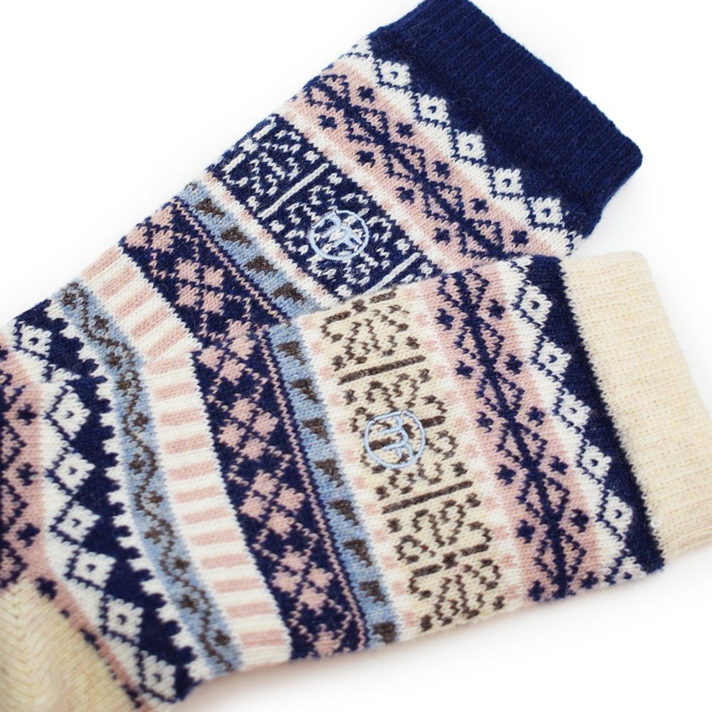 Minfot Geilo Wool Socks Blue 2-Pack