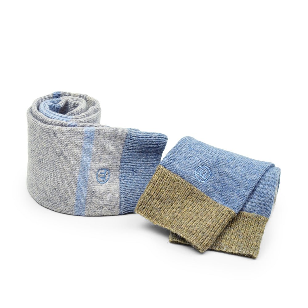 Minfot Strand Wool Socks Indigo 2-Pack