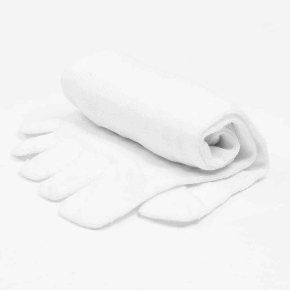 Minfot Toe Socks Cotton White 1-Pack