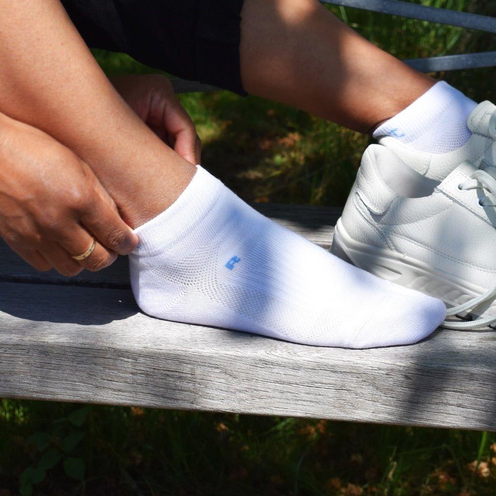 Minfot Running Socks Thin Lyocell 1-pack White
